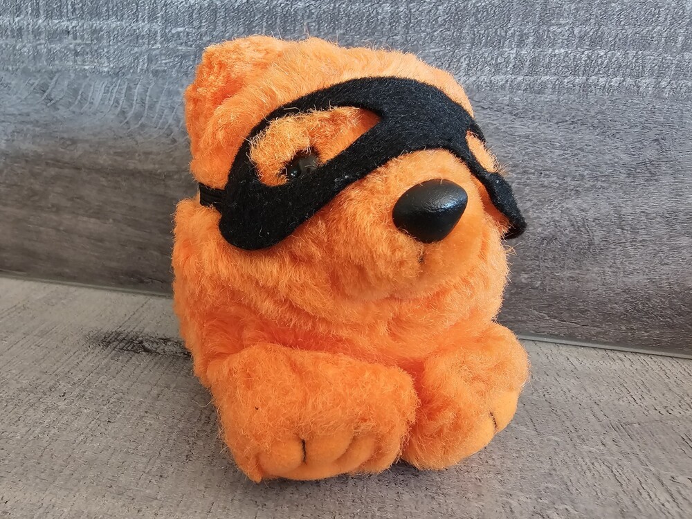 Vintage Puffkins Trick Limited Edition 1999 Swibco 5" Halloween Plush